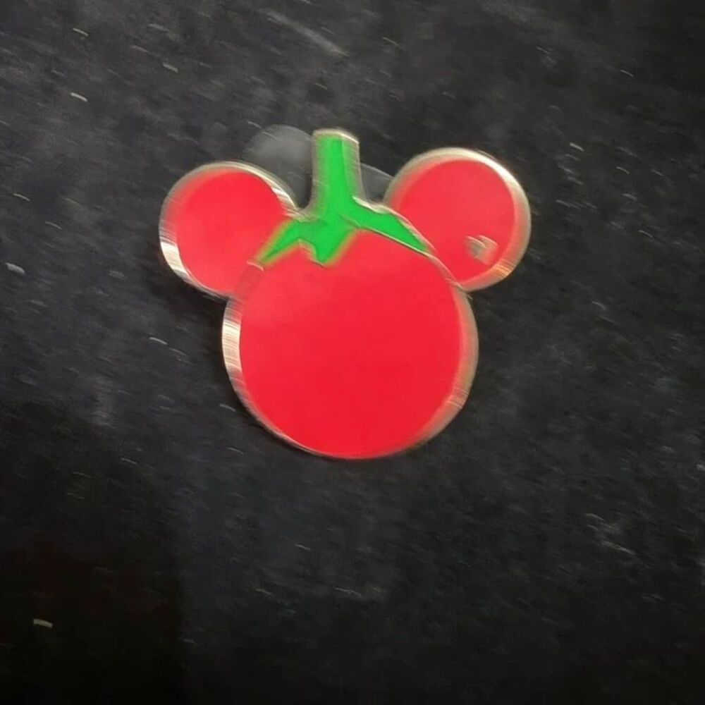 Disney WDW Hidden Mickey Tomato Mickey Fun Food Trading Pin